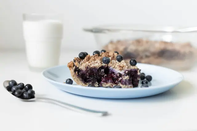 Blueberry pie