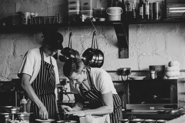 Chefs in the kitchen